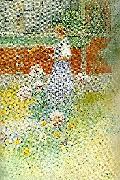Carl Larsson portratt av nisse linderdahl painting
